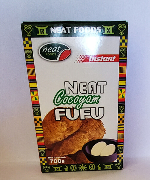 Neat Cocoyam Fufu