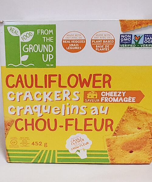 Cauliflower Crackers