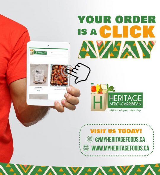 Your Order-MyheritageFoods